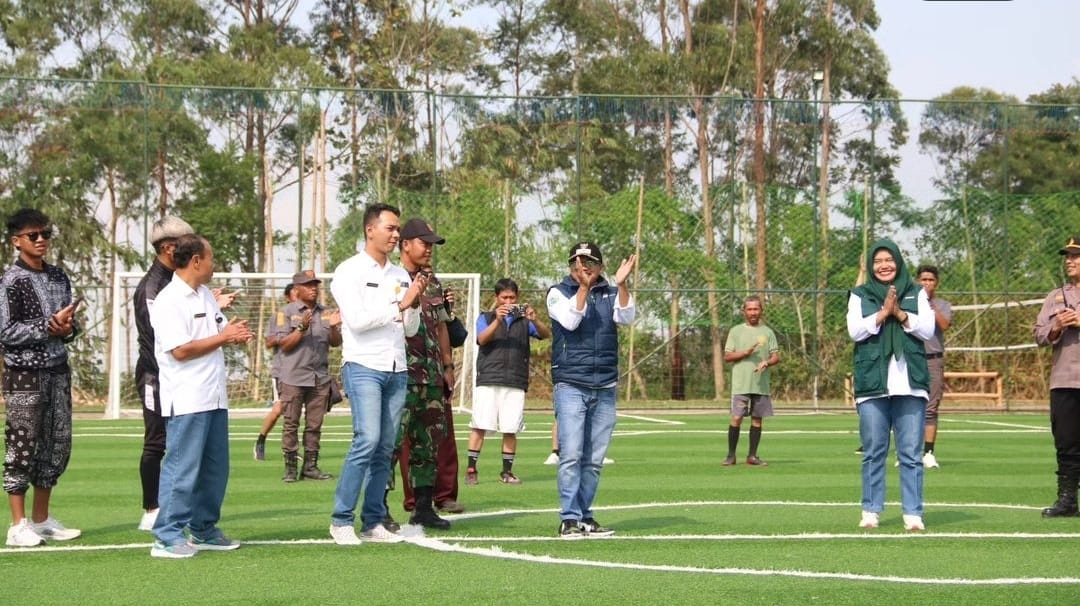 Pembukaan Mini Soccer SUGEMA SPORT ARENA Desa Sugihmukti 